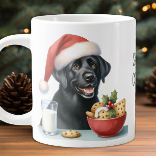 I Ate Santa's Cookies Labrador Retriever Puppy Dog Large Coffee Mug