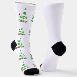 I ate Santa's Cookies Socks