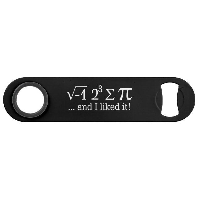 I ate some pie and I liked it on Black Bar Key (Front (Horizontal))