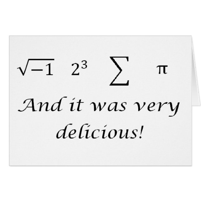 I ate some pie math shirt (Front Horizontal)