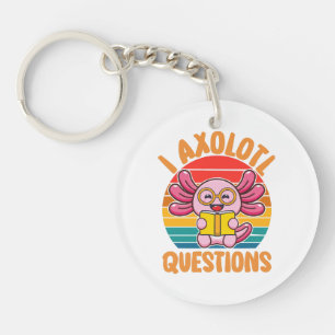 I Axolotl Questions Keychain