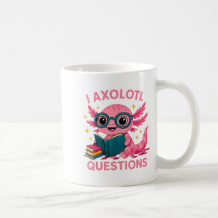 I Axolotl Questions Shirt Adults Youth Kids Retro Coffee Mug