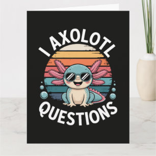 I Axolotl Questions Tote Card