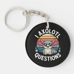 I Axolotl Questions Tote Keychain