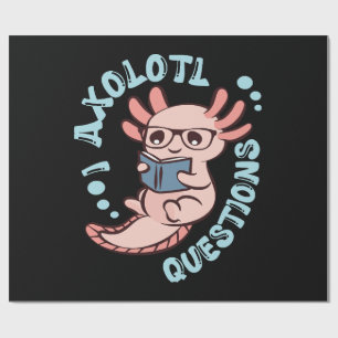 I Axolotl Questions Wrapping Paper