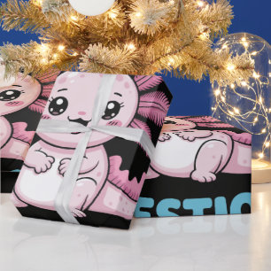 I Axolotl Questions Wrapping Paper