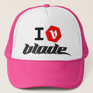 I B  blade kite Trucker Hat