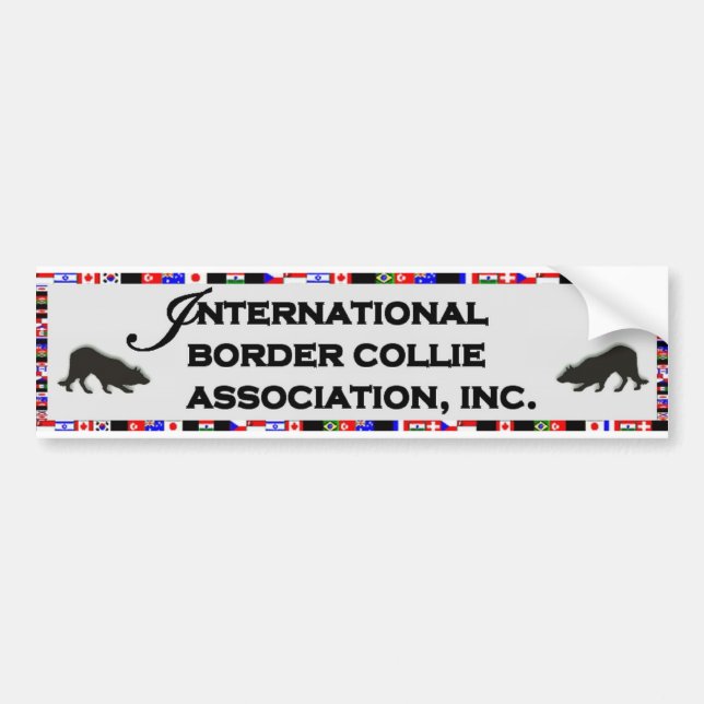 I.B.C.A. Bumper Sticker (Front)