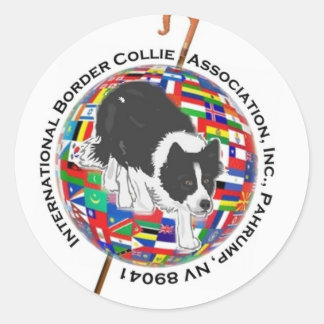 I.B.C.A.~Sticker Classic Round Sticker