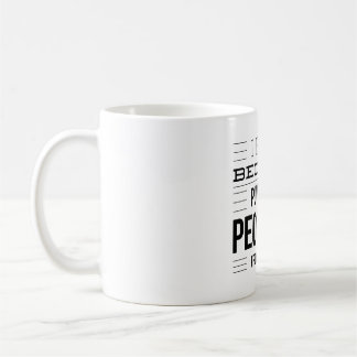 I Bake Because Punching Is Frowned Morning Coffee Mug