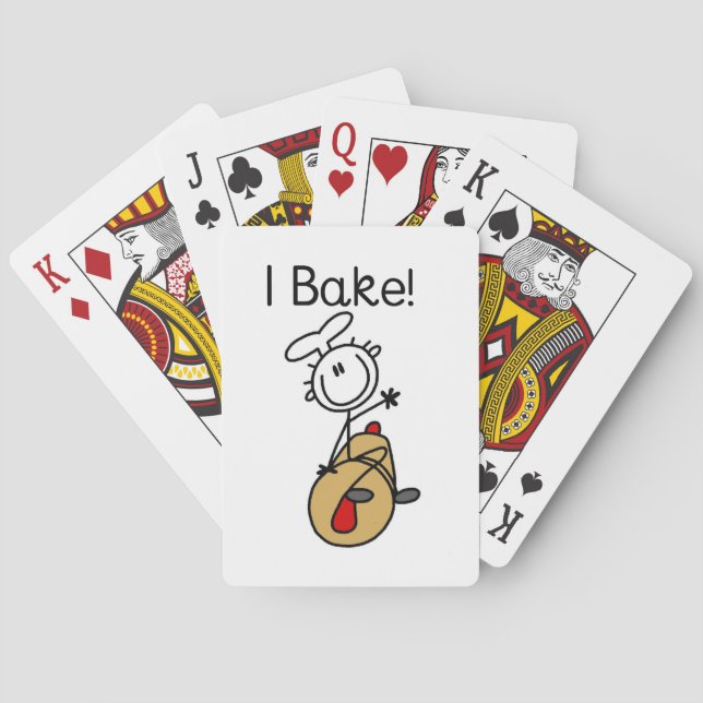 I Bake Playing Cards (Back)