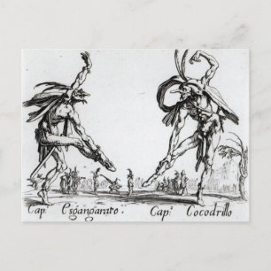 I Balli de Spessanei, or Le Grande Chasse Postcard