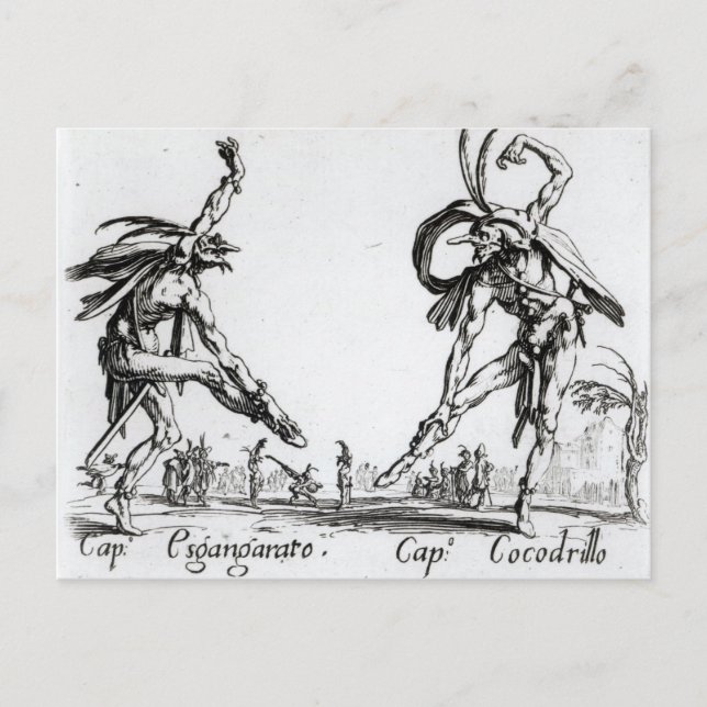 I Balli de Spessanei, or Le Grande Chasse Postcard (Front)