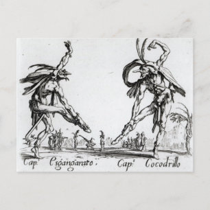 I Balli de Spessanei, or Le Grande Chasse Postcard