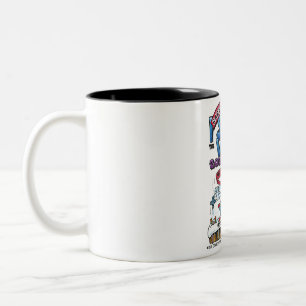 I Barely Survived the Winter of 2022-23 Two-Tone Coffee Mug