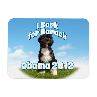 I Bark for Barack, Bo the First Dog Obama Magnet