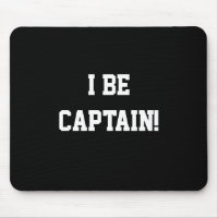 I Be Captain. Black and White.