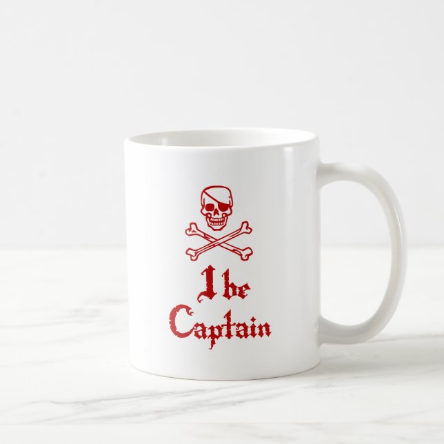 I be Captain Coffee Mug (Right)