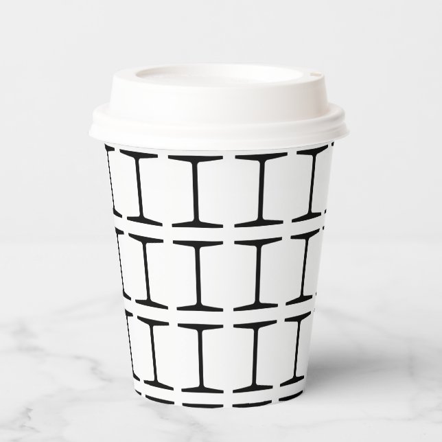 I Beam Paper Cups (Front)