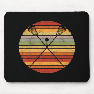I Beat People With Sticks Fun Lacrosse Player  Mouse Pad