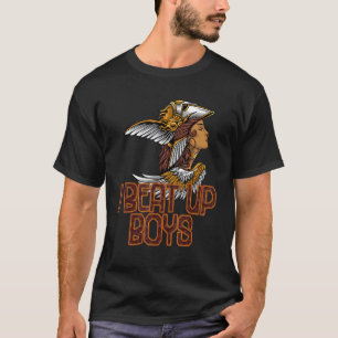 I Beat Up Boys Gamer Girl Funny Sarcasm Quote T-Shirt
