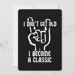 I become a classic invitation