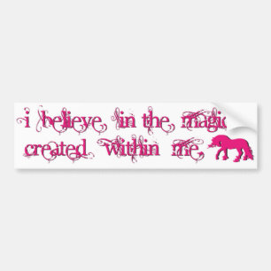 "I Believe" Bumper Sticker