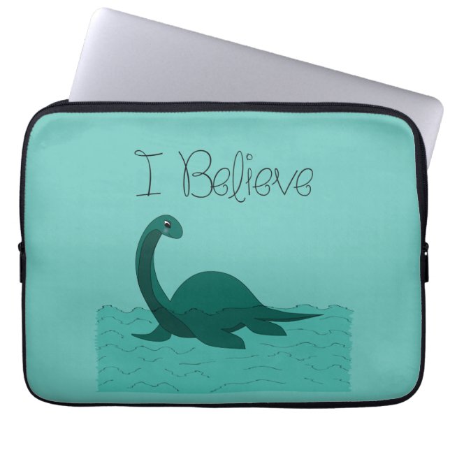 I Believe - change colour Laptop Sleeve (Front)