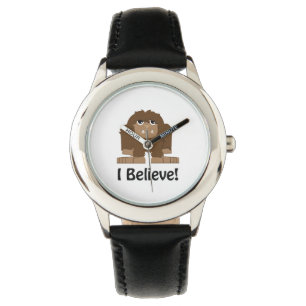 I Believe! Cute bigfoot Watch