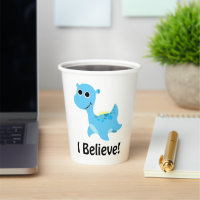 I Believe! Cute Blue Nessie