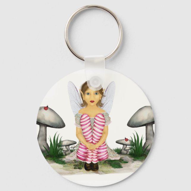 I Believe Fairy  Keychain (Front)