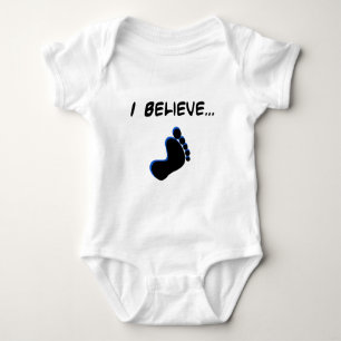 I Believe in Bigfoot Baby Bodysuit