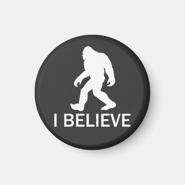 I believe in Bigfoot Magnet (Front)