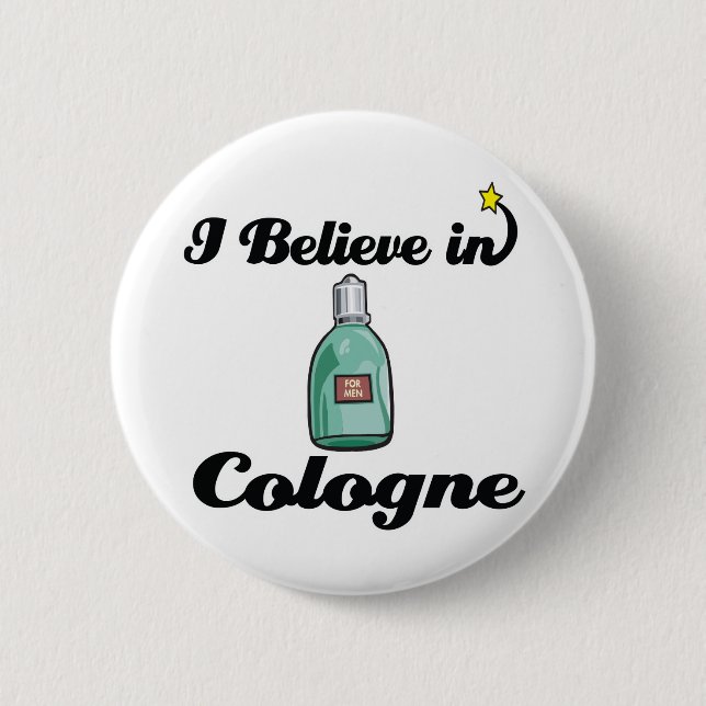 i believe in cologne 2 inch round button (Front)
