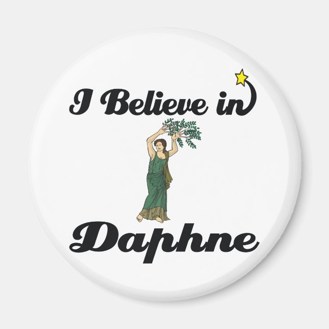 i believe in daphne magnet (Front)