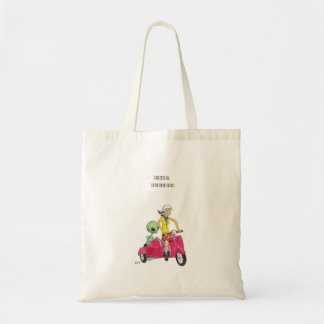 i believe in extraterrestrials tote bag