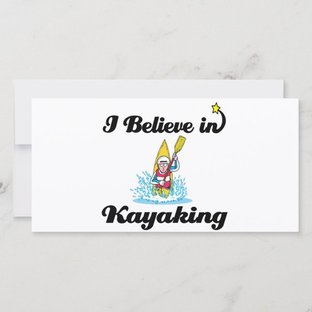i believe in kayaking (Front)
