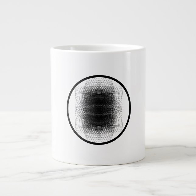 I Believe In Me | Silent ASMR Art Large Coffee Mug (Front)