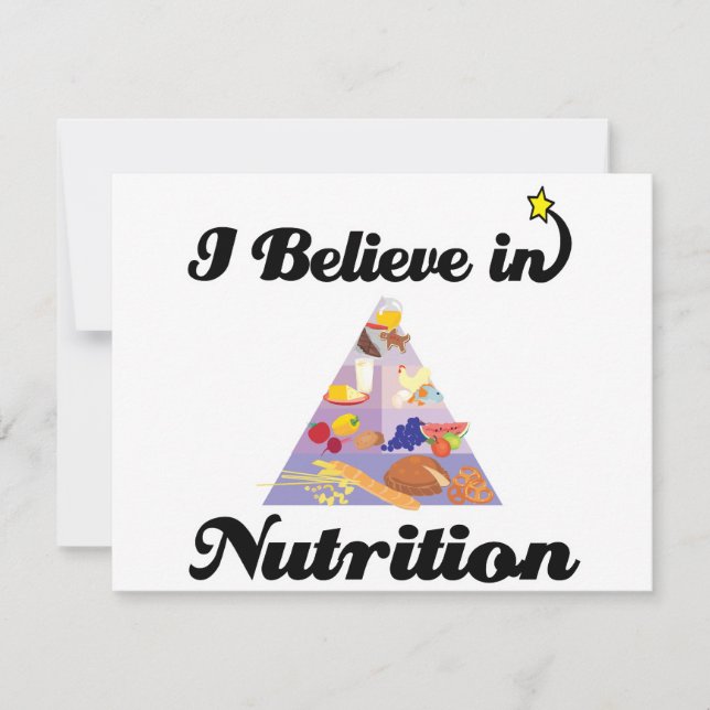 i believe in nutrition (Front)