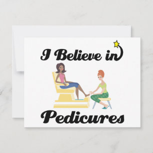 i believe in pedicures