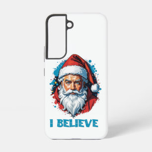 I Believe in Santa Claus Graffiti Style Design Samsung Galaxy Case