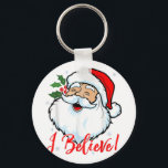 I Believe In Santa Claus T-Shirt Funny Christmas H Keychain<br><div class="desc">I Believe In Santa Claus T-Shirt Funny Christmas Holiday</div>