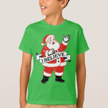 I Believe in Santa - Vintage Art