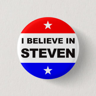 I believe in Steven 1 Inch Round Button