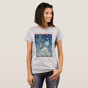 I Believe In The Christmas Unicorn T SHIRT