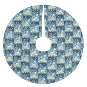 I BELIEVE IN THE CHRISTMAS UNICORN, TREE SKIRT