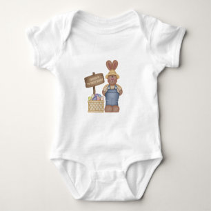I Believe in the Easter Bunny Baby Bodysuit