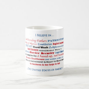 I believe in the United States Coffee Mug