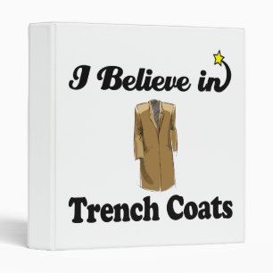 i believe in trench coats binder