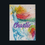 I Believe In Unicorns Rainbow Cute Girls Sticker<br><div class="desc">I Believe In Unicorns Rainbow Cute Girls Sticker. For all those young at heart a lovely unicorn sticker,  using one of my original watercolors. Add a little magic to your life!</div>